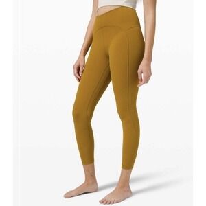 Lululemon Unlimit High-Rise Tight 25" Size 8 Gold Spice‎